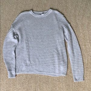 H&M Gray Knit Sweater